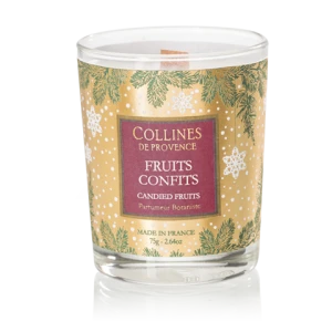 Collines De Provence Bougie Parfumée Fruits Confits 75g