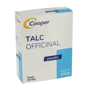 Cooper Talc Officinal Poudre B/250g à BIARRITZ