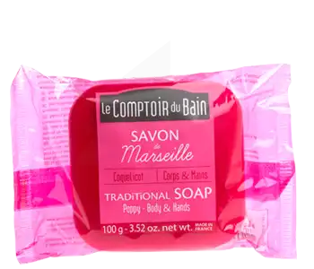 Le Comptoir Du Bain Savon De Marseille Coquelicot