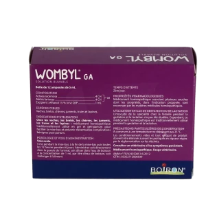 Wombyl Ga S Inj/buv 12amp/5ml