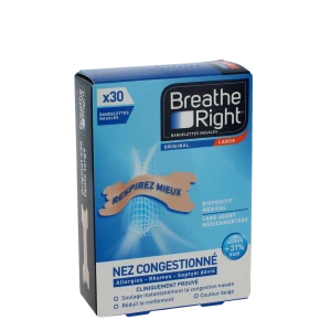 Breathe Right Original Bdlette Nasale Large B/30