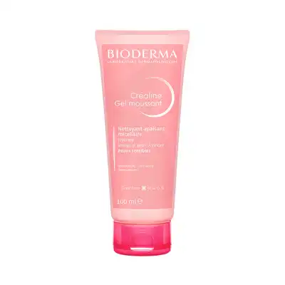 Bioderma Créaline Gel Moussant Nettoyant Doux Peau Sensible Format Voyage 100ml à AIX-EN-PROVENCE