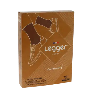 Legger Casual Eco Fibre 2 Chaussette Homme Gris Clair T2 L à Saint-Médard-en-Jalles
