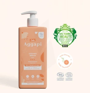 Aggapi Liniment Délicat Bio Fl Pompe/400ml