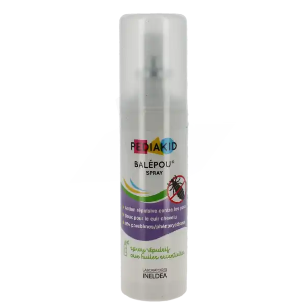 Pédiakid Balepou Solution Antipoux Huiles Essentielles 100ml