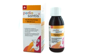 Pediasantis Multivitamines + Mineraux Sirop Fl/100ml
