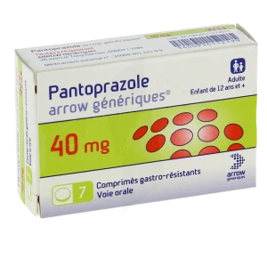 Pantoprazole Arrow Generiques 40 Mg, Comprimé Gastro-résistant