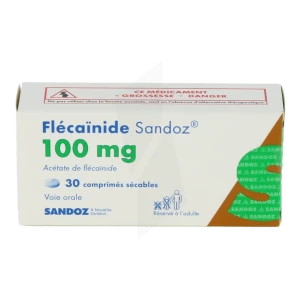 FlecaÏnide Sandoz 100 Mg, Comprimé Sécable