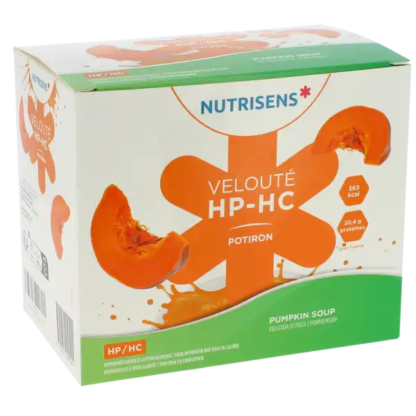 Nutrisens Veloutés Hp/hc Nutriment Potiron 4sachets/80g