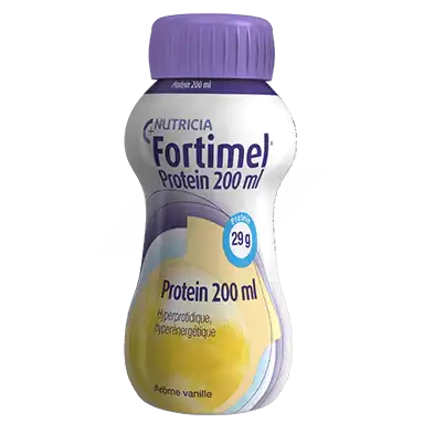Fortimel Protein Nutriment Vanille 4 Bouteilles/200ml à SOUILLAC