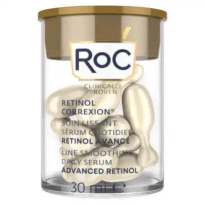 RoC Anti-Âge Capsules Sérum Nuit Lissant 10 capsules