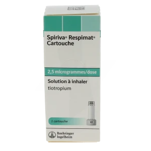 Spiriva Respimat 2,5 Microgrammes/dose, Solution à Inhaler
