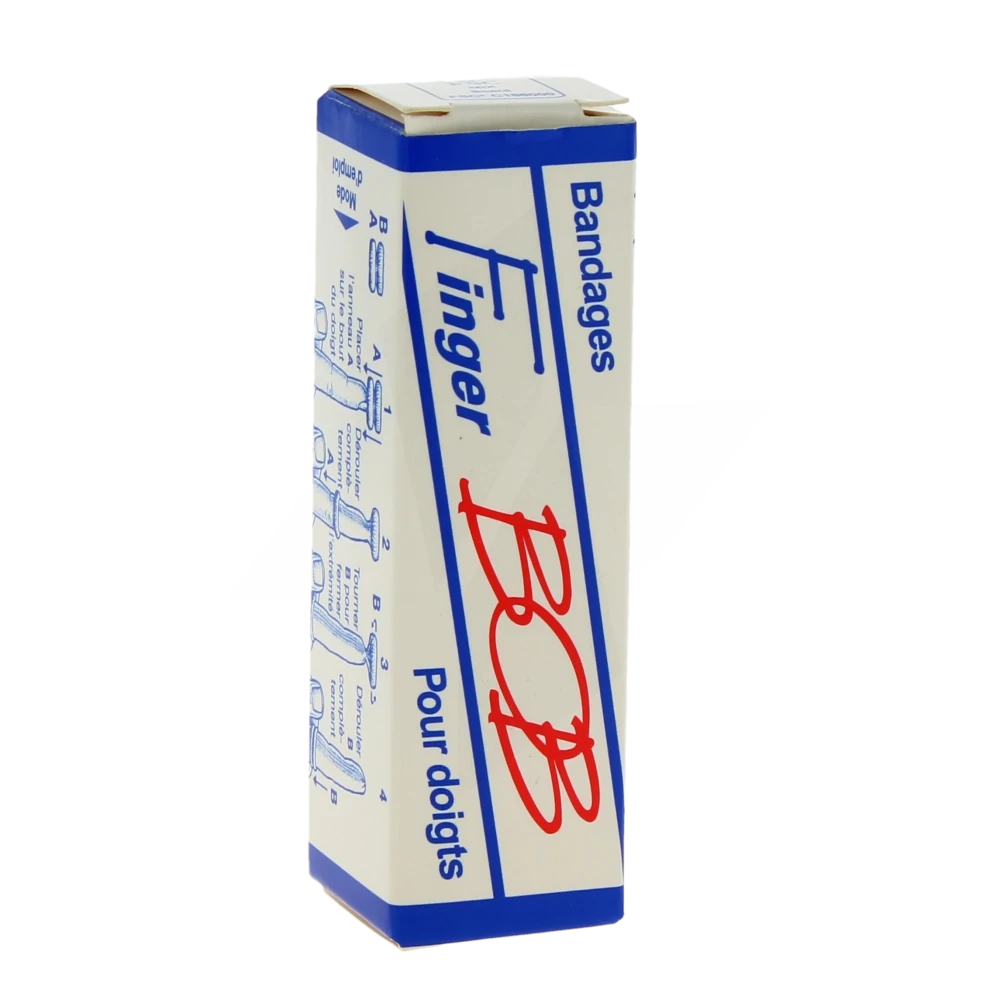 Finger Bob, Blanc Boîte De 6