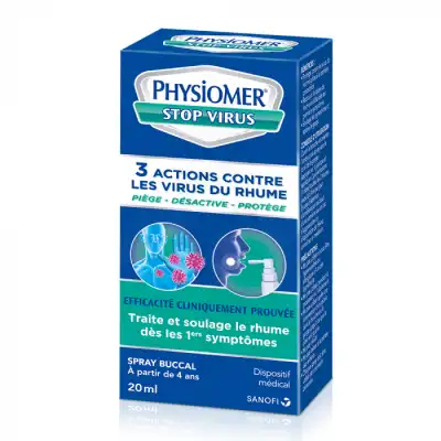 Physiomer Stop Virus Spray Buccal Fl/20ml à Concarneau