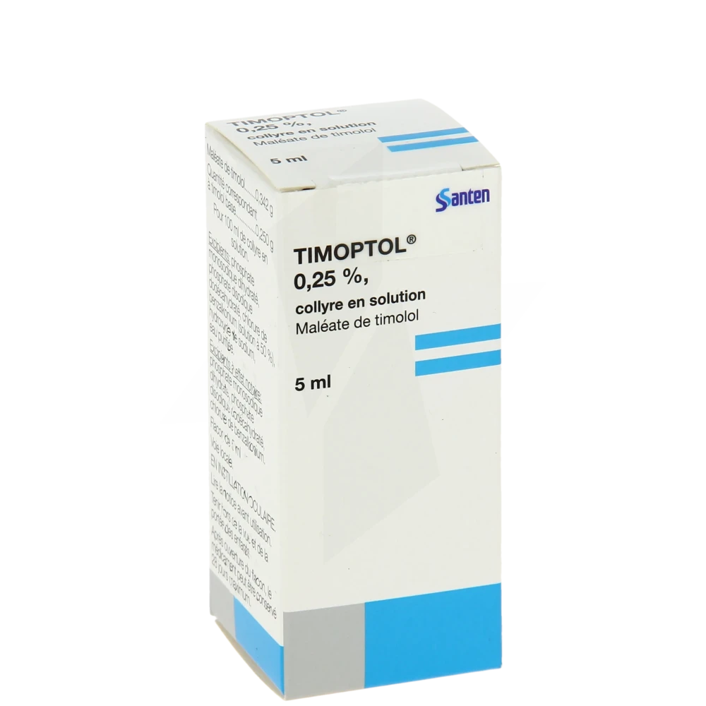 Timoptol 0,25 %, Collyre En Solution