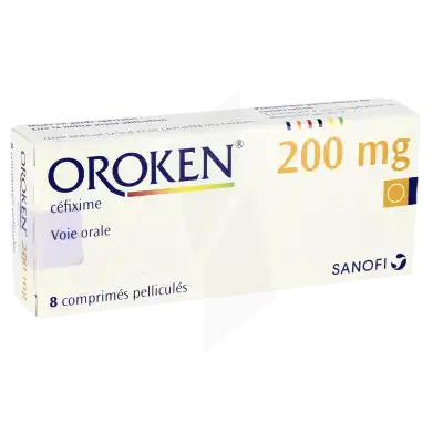 Oroken 200 Mg, Comprimé Pelliculé à Sèvres