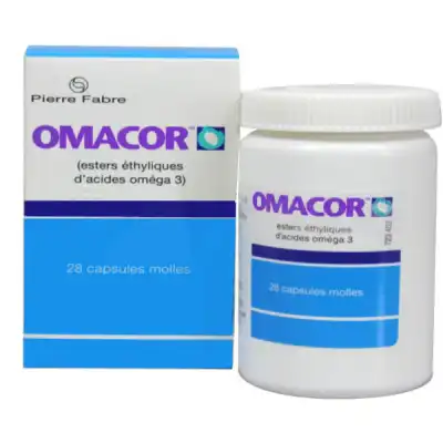 Omacor 1000 Mg, Capsule Molle à Tarbes