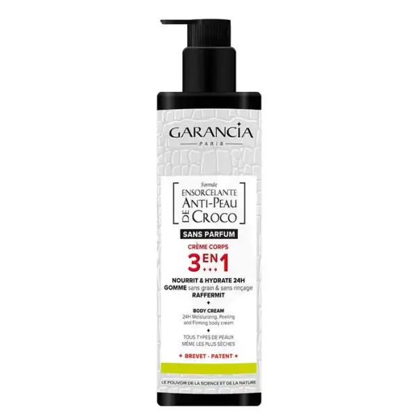 Formule Ensorcellante Garancia Crème Anti-peau De Croco Corps Sans Parfum Fl Pompe/400ml
