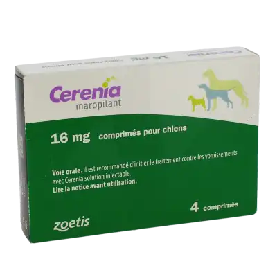 CERENIA 16 MG COMPRIMES POUR CHIENS, Comprimé