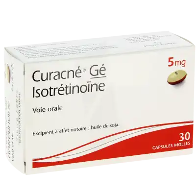 CURACNE 5 mg, capsule molle
