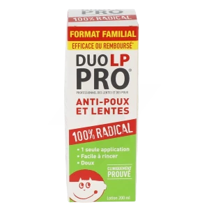 Duo Lp-pro Lotion Radicale Poux Et Lentes 2000ml