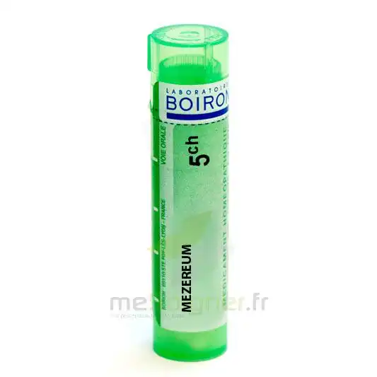 Boiron Mezereum 5ch Granules Tube De 4g