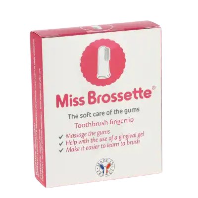 Miss Brossette Doigtier Brosse à Dents B/1 à Tours