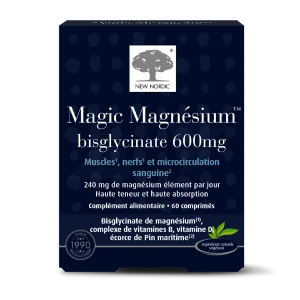 New Nordic Magic Magnésium Bisglynate Comprimés B/60