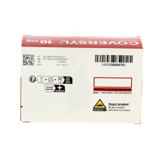 Coversyl 10 Mg, Comprimé Pelliculé