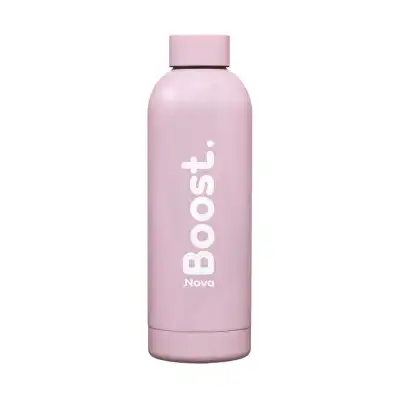 Novaboost Gourde Thermo Inox Rose Dragée 500ml à MARIGNANE