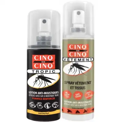 Cinq Sur Cinq Kit Haute Protection 75ml+100ml à PODENSAC