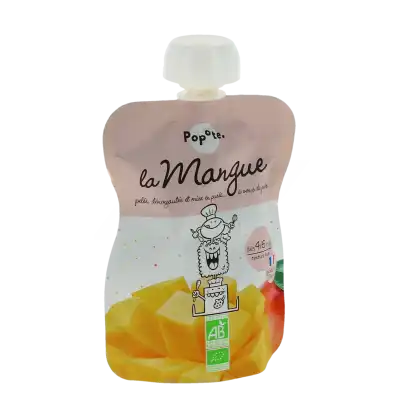 Popote Mangue Bio Gourde De 120 G à Saint-Médard-en-Jalles