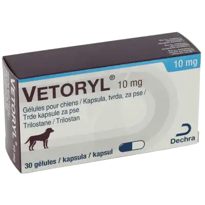 Vetoryl 10 Mg Gelules Pour Chiens, Gélule à VILLERS-LE-LAC