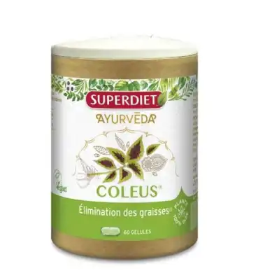 Superdiet Ayurveda Coleus Bio Gélules B/60 à VALENCE