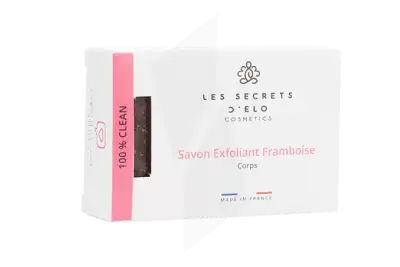 Les Secrets D'elo Savon Exfoliant Framboise 80g à Montricoux