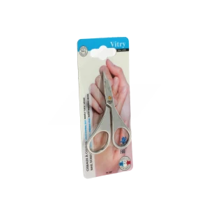 Vitry Ciseaux Ongles Lames Courbes Furtif Inox