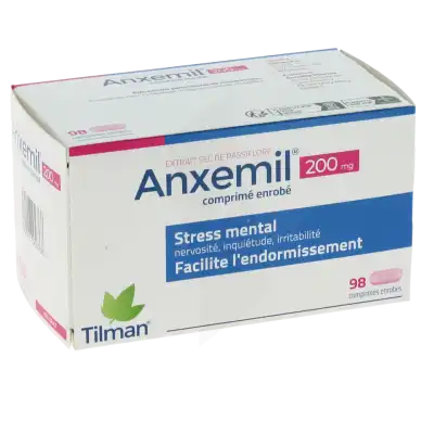 Anxemil 200 Mg, Comprimé Enrobé à Sassenage