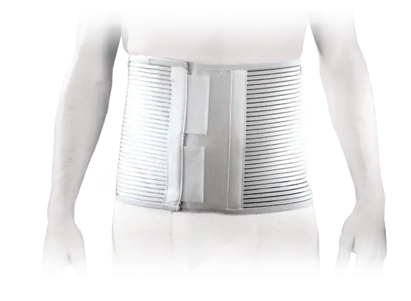 Stabilab Confort Ceinture Abdominale - Blanc H18cm T80