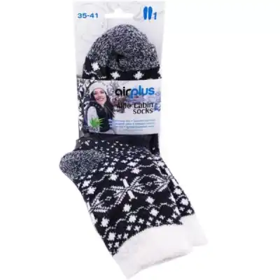 AIRPLUS ALOE CABIN SOCKS Chaussette hydratante gris 35-41 La paire