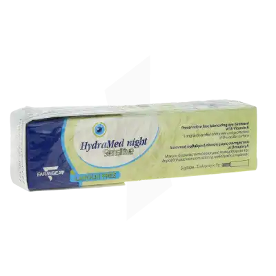 Hydramed Night Sensitive Pommade Ophtalmique Tube De 5 G à Pradines