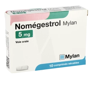 Pharmacie des Arts - Médicament Nomegestrol Viatris 5 Mg, Comprimé ...