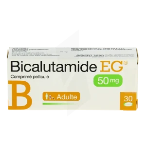 Bicalutamide Eg 50 Mg, Comprimé Pelliculé