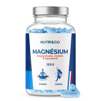 Nutri&co Magnésium Gélules B/120 à Mimizan