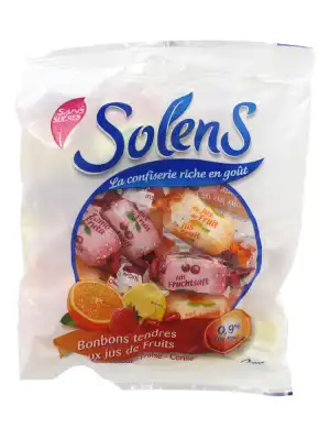 Solens Tendre Enfance Bonbon Tendres Jus De Fruits Sach/100g à Espaly-Saint-Marcel