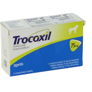 Trocoxil 75 Mg Pour Chien - 2 Comprimés