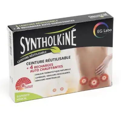 SyntholkinÉ Ceinture Réutilisable +recharge Auto-chauffante B/4 à Soustons