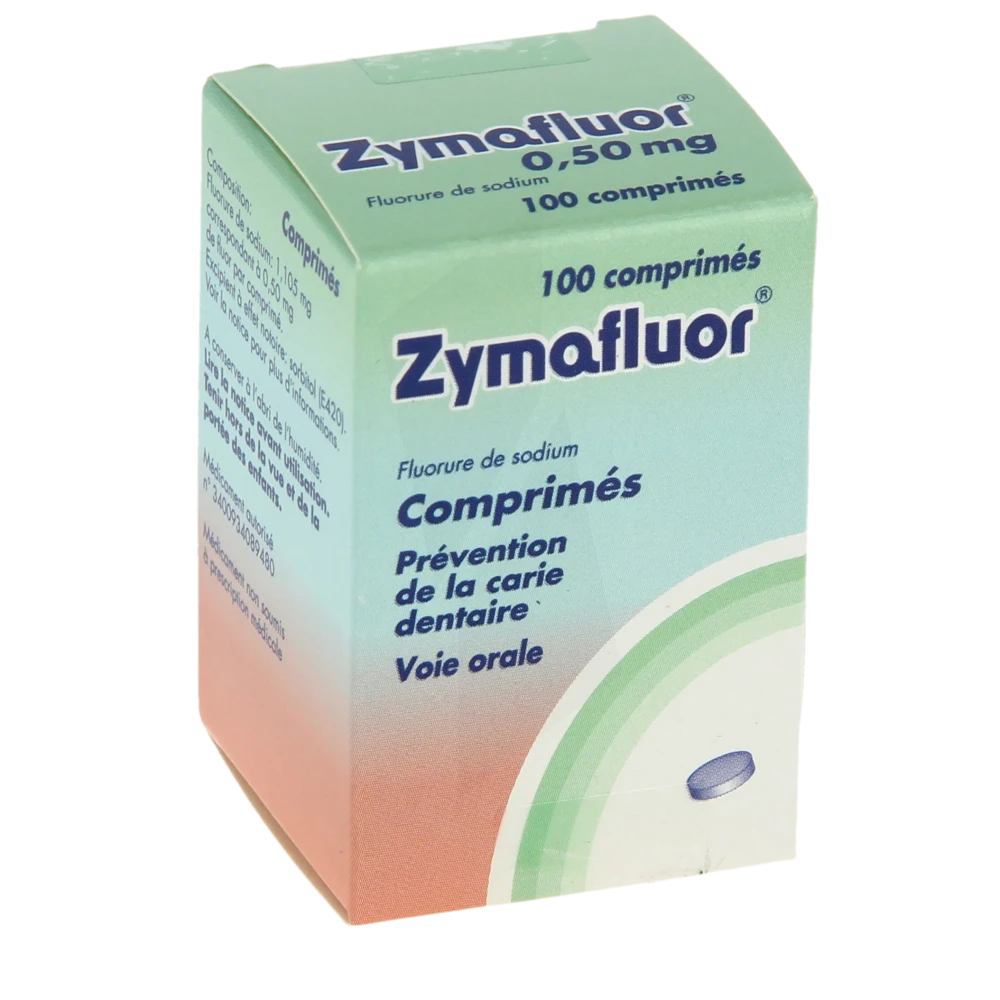 Zymafluor 0,50 Mg, Comprimé