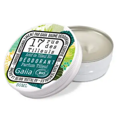 Gaiia Tilleul Bio Déodorant Pot/50ml à BAR-SUR-SEINE