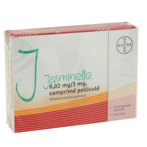 Jasminelle 0,02 Mg/3 Mg, Comprimé Pelliculé