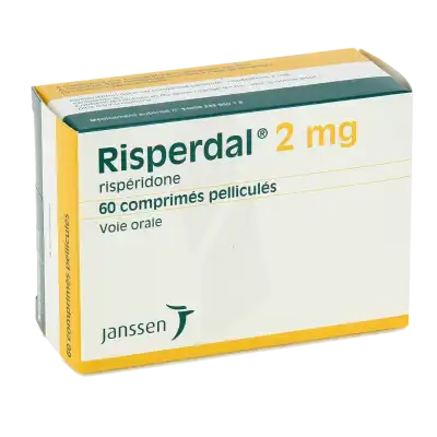 Risperdal 2 Mg, Comprimé Pelliculé à FLEURANCE